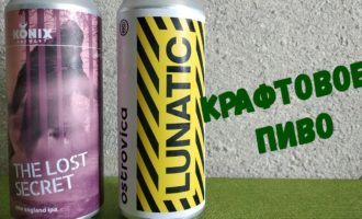 Крафтовое пиво. Konix Lost Secret, OSTROVICA LUNATIC (18+)